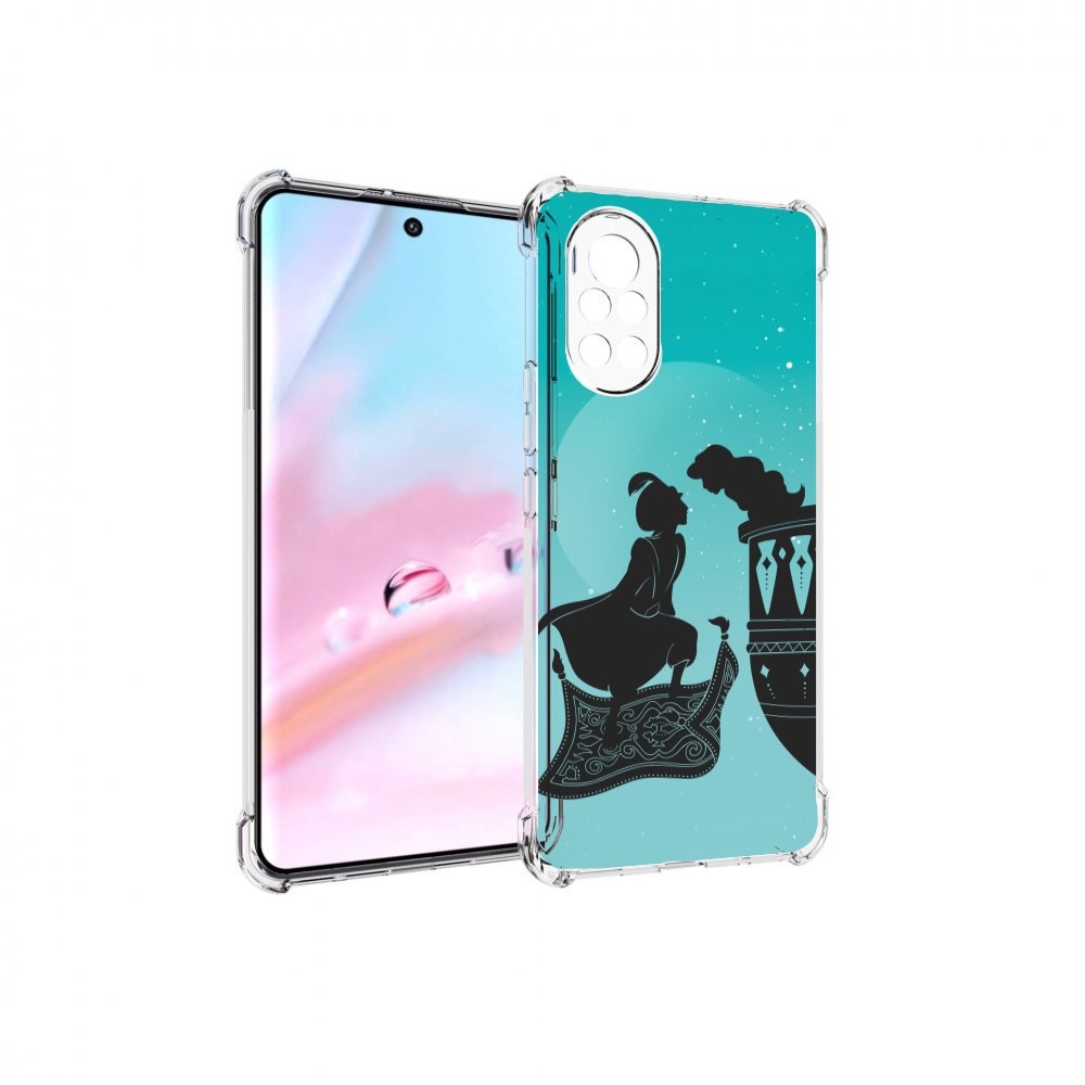 

Чехол MyPads алладин тень для Huawei Nova 8 (ANG-LX1), Прозрачный, Tocco