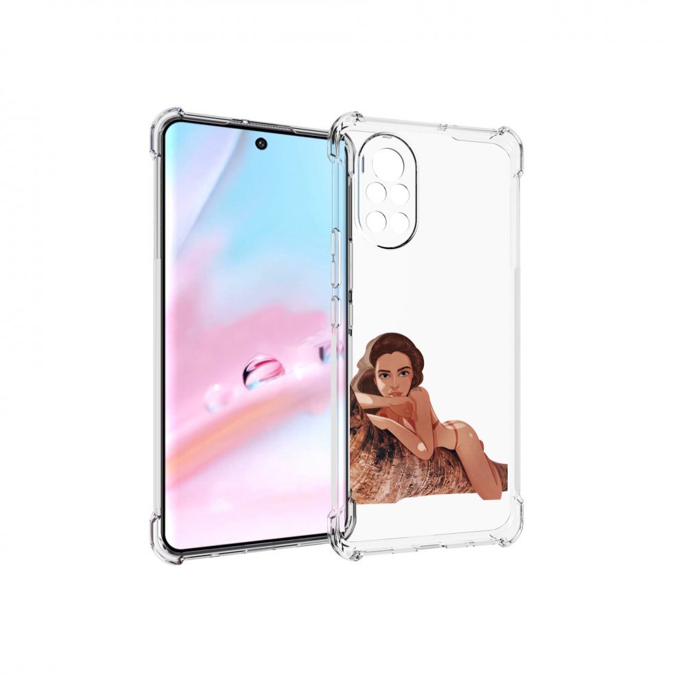 

Чехол MyPads амазонка-на-дереве для Huawei Nova 8 (ANG-LX1), Прозрачный, Tocco