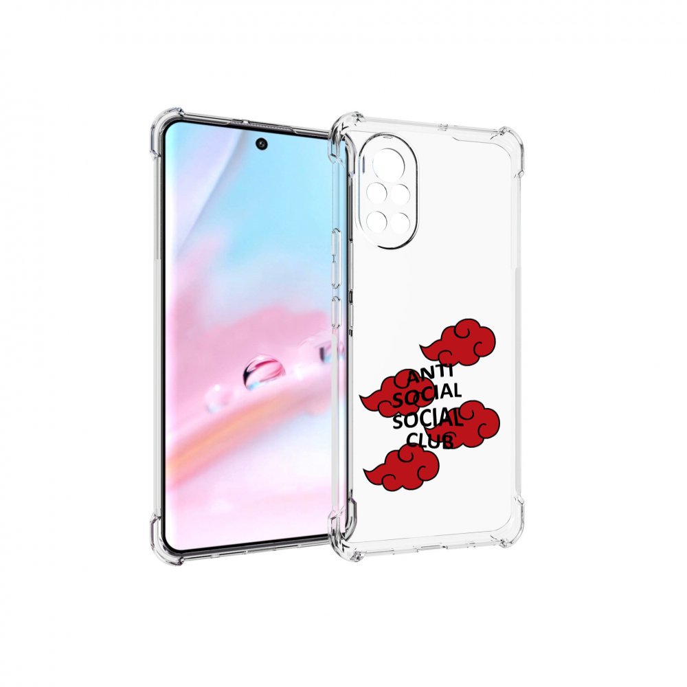 

Чехол MyPads анти-социал-социал-клаб для Huawei Nova 8 (ANG-LX1), Прозрачный, Tocco