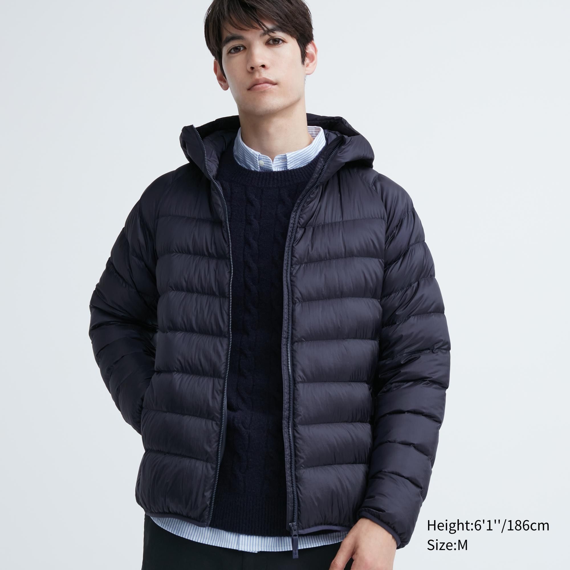 Пуховик мужской UNIQLO 459621 синий L