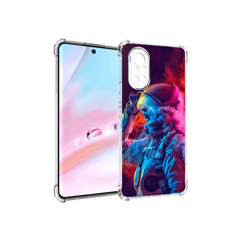 

Чехол MyPads астронавт в дыму для Huawei Nova 8 (ANG-LX1), Прозрачный, Tocco