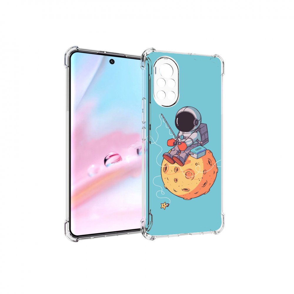 

Чехол MyPads астронавт ловит звезду для Huawei Nova 8 (ANG-LX1), Прозрачный, Tocco