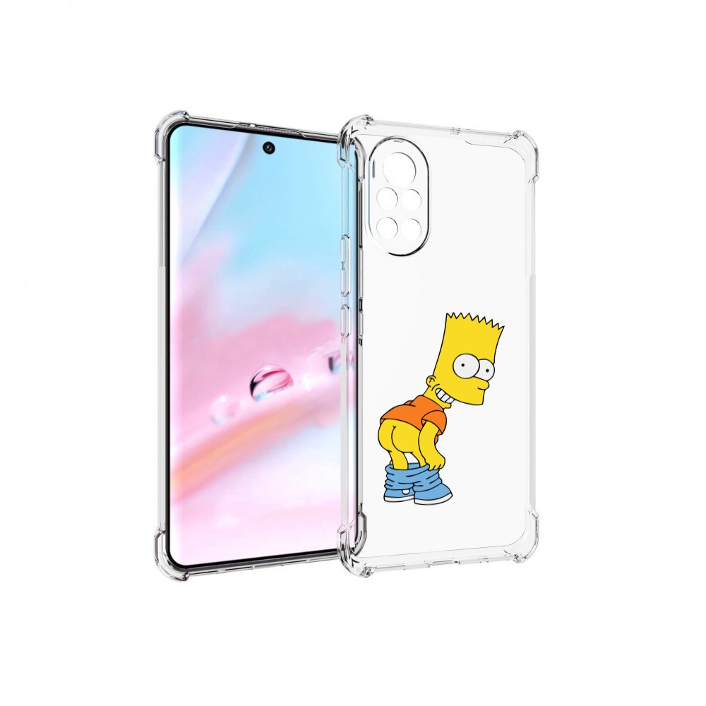 

Чехол MyPads барт-симпсон-довольный для Huawei Nova 8 (ANG-LX1), Прозрачный, Tocco