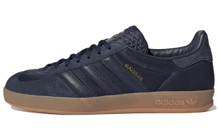 

Кеды унисекс Adidas Gazelle Indoor черные 42 EU, Черный, Gazelle Indoor