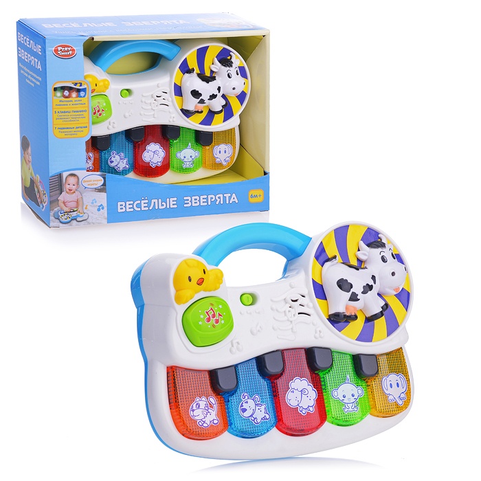 

Пианино игрушечное Play Smart в коробке
