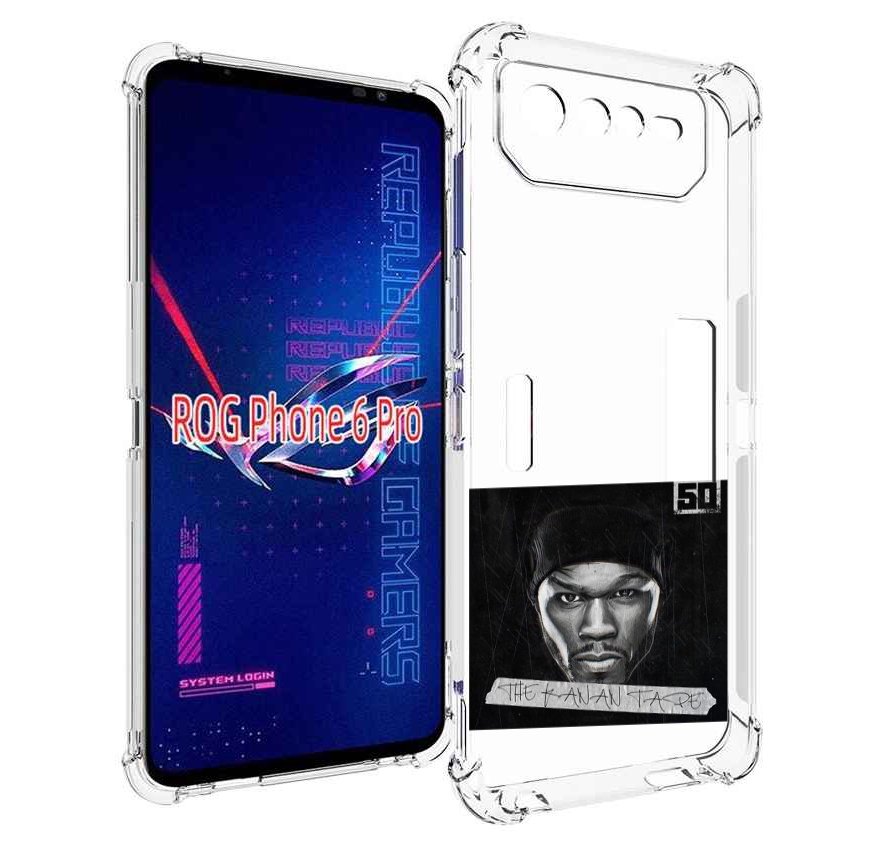 

Чехол MyPads 50 Cent - The Kanan Tape для Asus ROG Phone 6 Pro, Прозрачный, Tocco