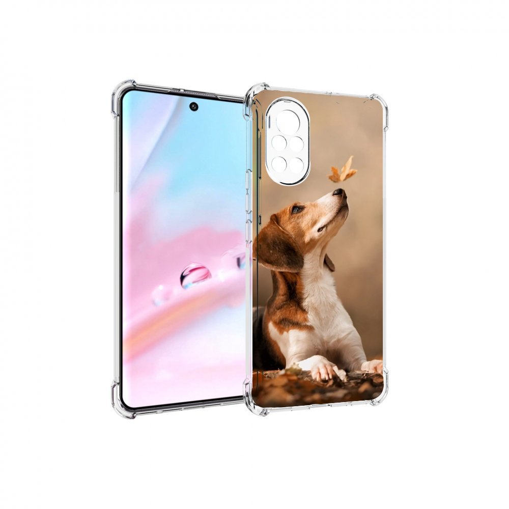 

Чехол MyPads бигль-собака для Huawei Nova 8 (ANG-LX1), Прозрачный, Tocco