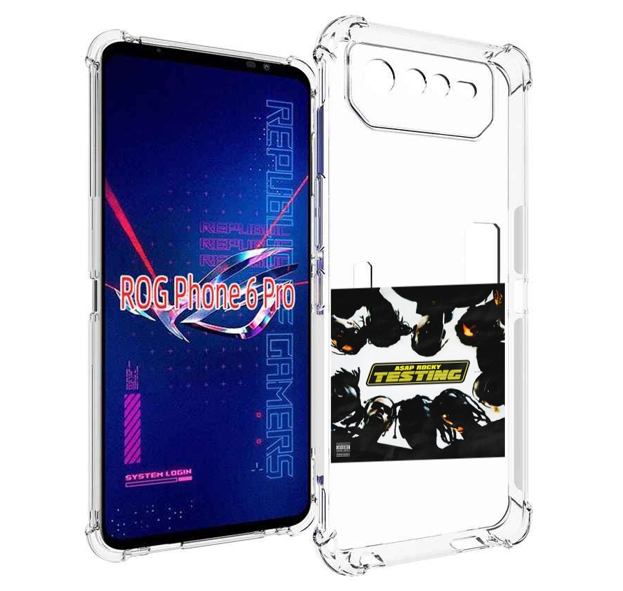 

Чехол MyPads ASAP Rocky - TESTING для Asus ROG Phone 6 Pro, Прозрачный, Tocco