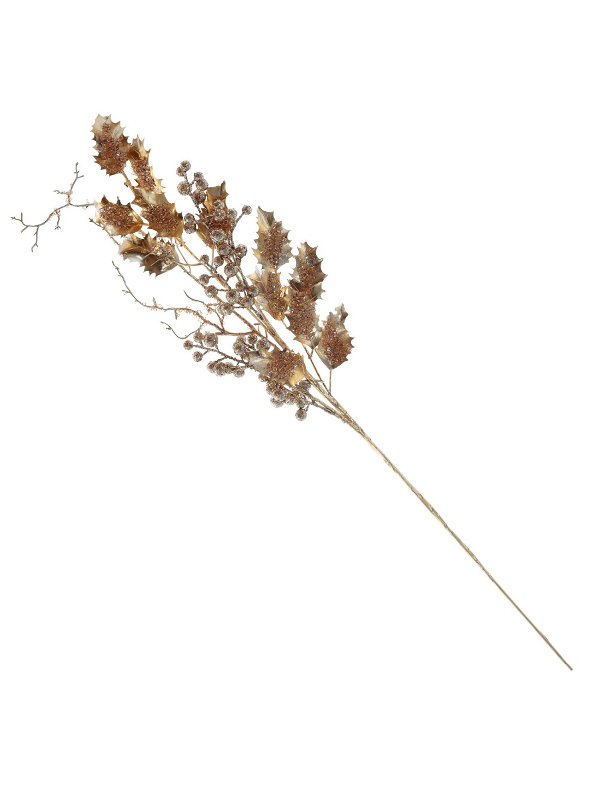 

Искусственная ветка новогодняя 78 см ALAT Home 774586, Золотистый