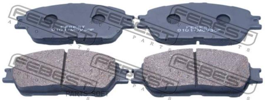 

Тормозные колодки FEBEST передние 0101MCV30F
