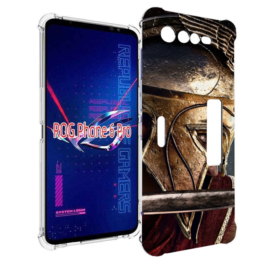 

Чехол MyPads Assassin's Creed Odyssey для Asus ROG Phone 6 Pro, Прозрачный, Tocco