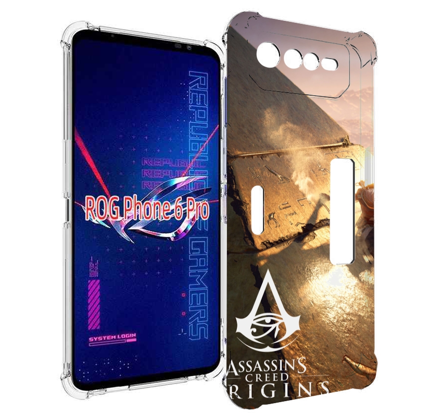 

Чехол MyPads Assassin's Creed Origins для Asus ROG Phone 6 Pro, Прозрачный, Tocco