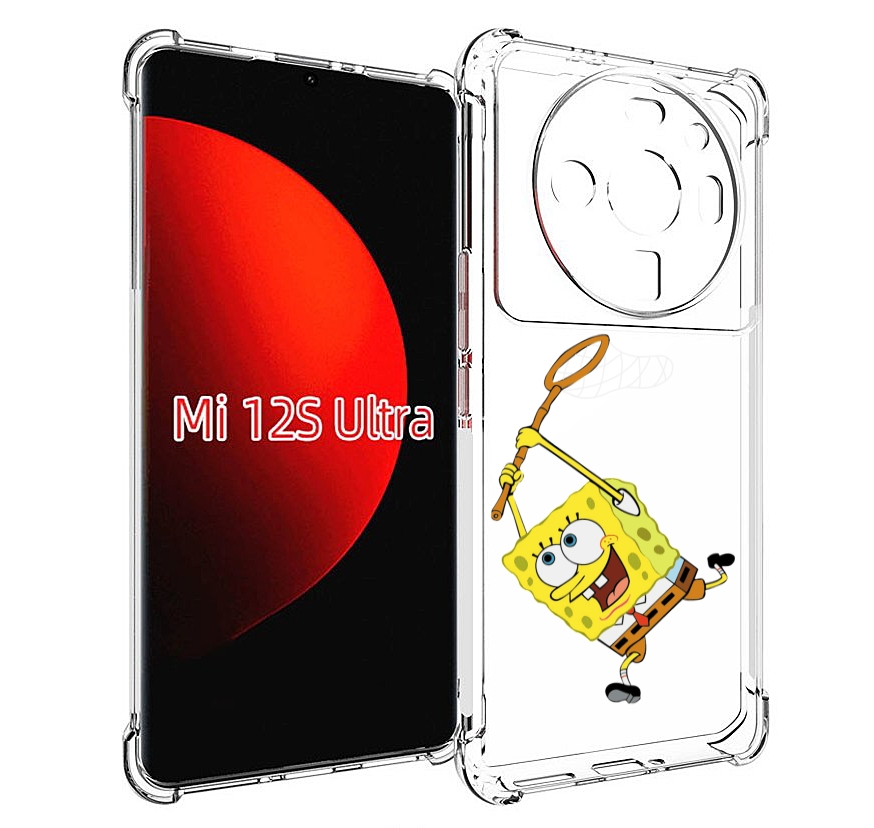 

Чехол MyPads спанчбоб-с-сочком для Xiaomi 12S Ultra, Прозрачный, Tocco