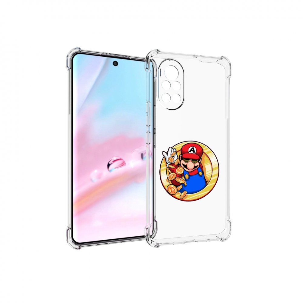 

Чехол MyPads богатый марио для Huawei Nova 8 (ANG-LX1), Прозрачный, Tocco
