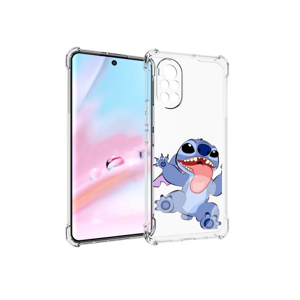 

Чехол MyPads большой-стич для Huawei Nova 8 (ANG-LX1), Прозрачный, Tocco