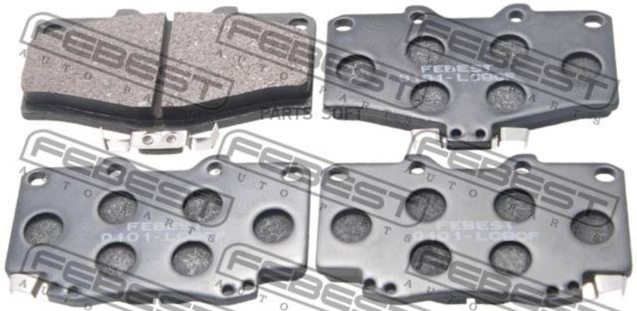 

Тормозные колодки FEBEST передние 0101LC90F