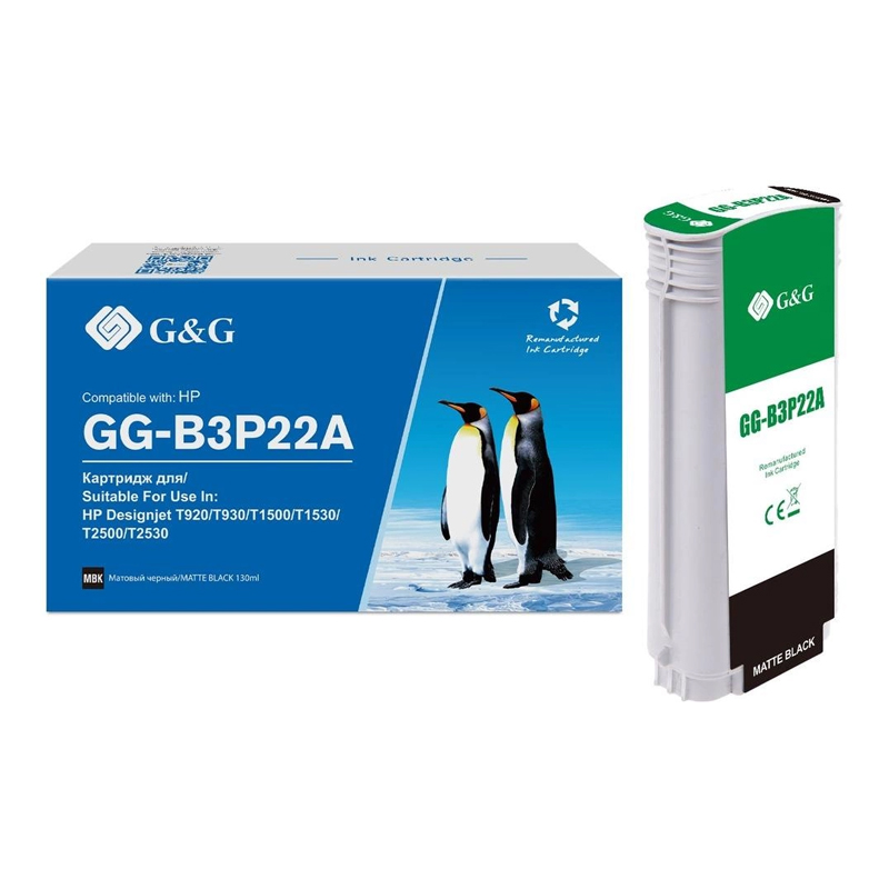 

Картридж для струйного принтера G&G (GG-B3P22A) черный, совместимый