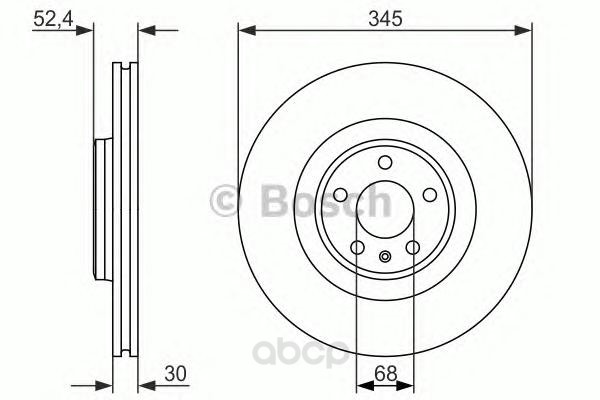 

Тормозной диск Bosch 0986479747, Тормозной диск Bosch 0986479747 Bosch 0986479747