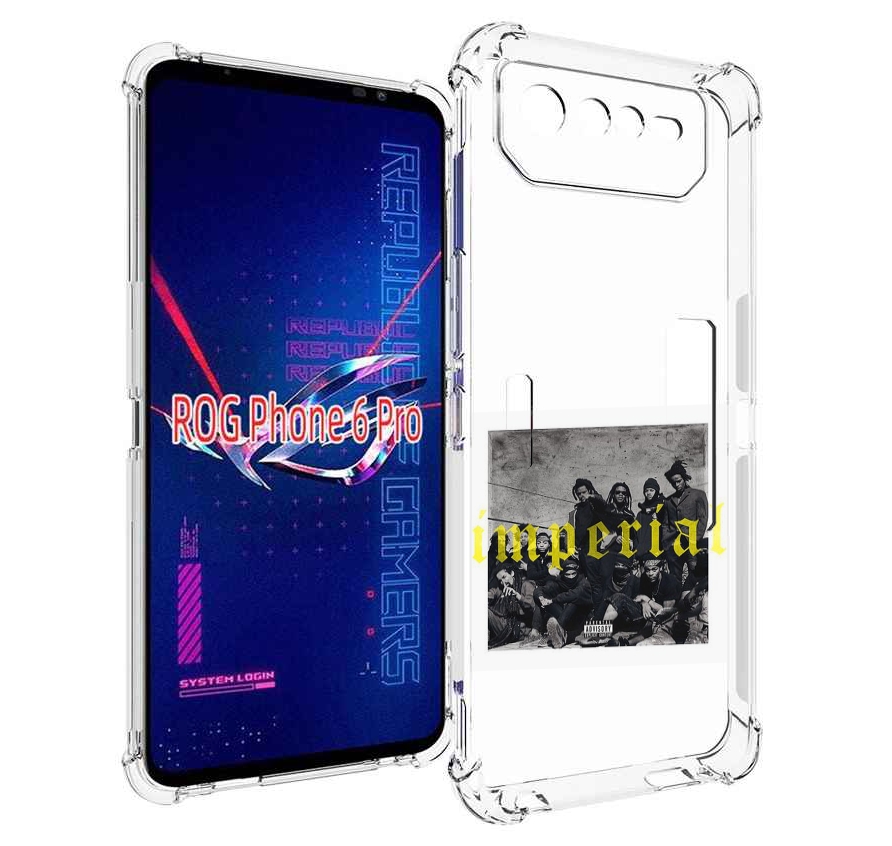

Чехол MyPads Denzel Curry - Imperial для Asus ROG Phone 6 Pro, Прозрачный, Tocco