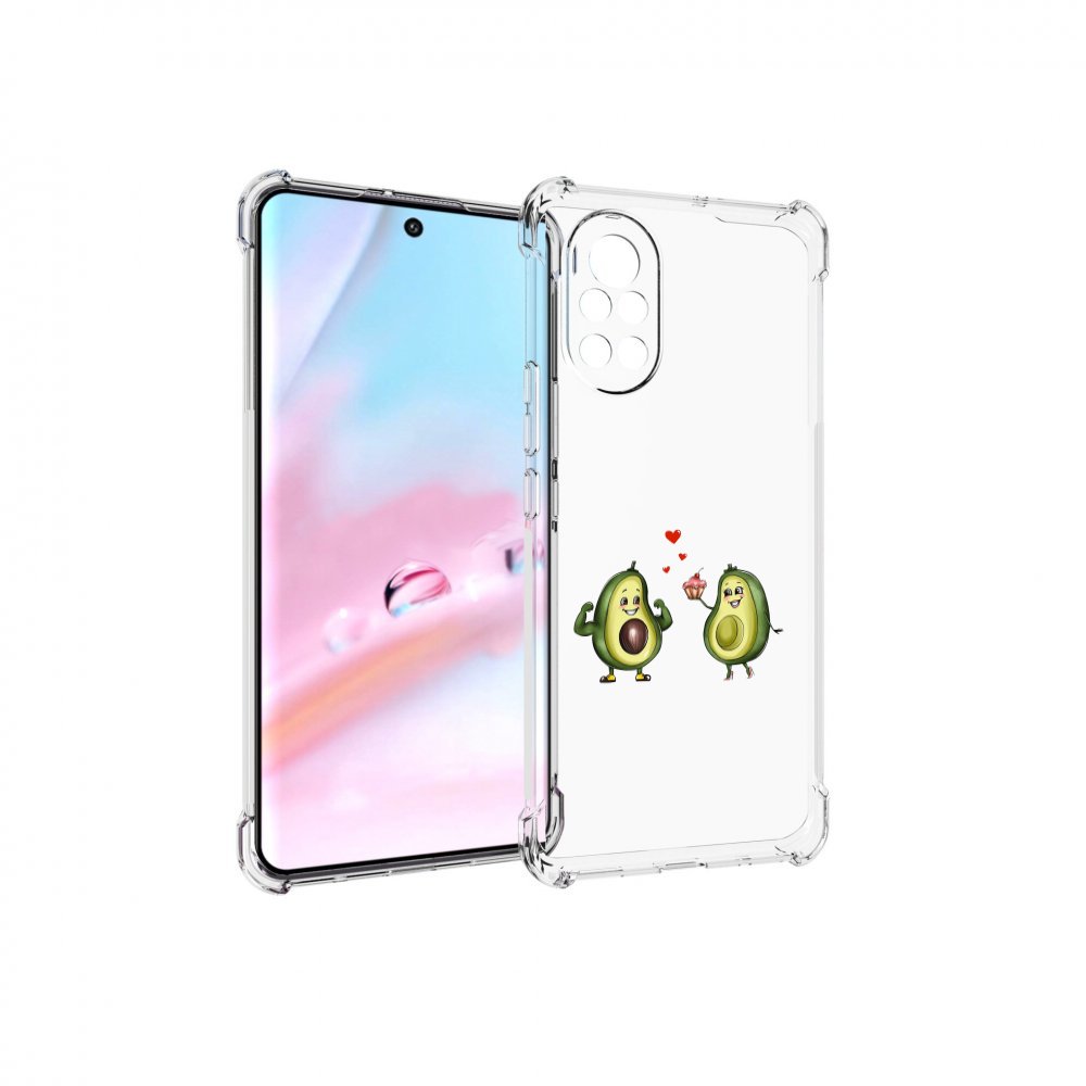 

Чехол MyPads влюбленные-авокадо для Huawei Nova 8 (ANG-LX1), Прозрачный, Tocco
