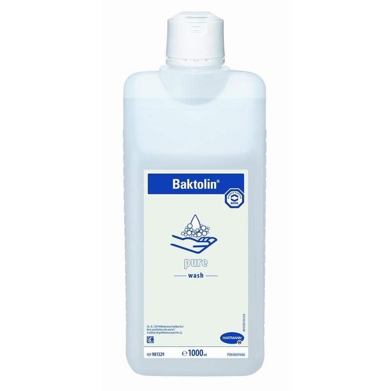 фото Мыло дезинфицирующее бактолин basic pure 1 л, 516385