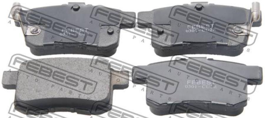 

Тормозные колодки FEBEST задние 0301CU2R