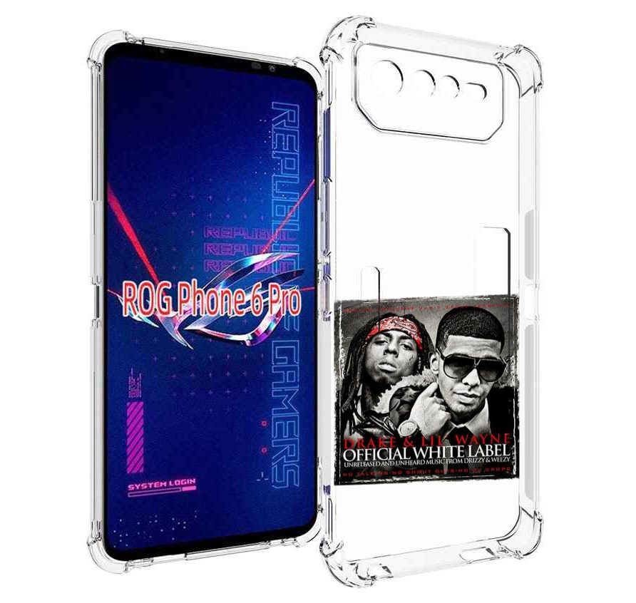 

Чехол MyPads Drake - Official White Label для Asus ROG Phone 6 Pro, Прозрачный, Tocco