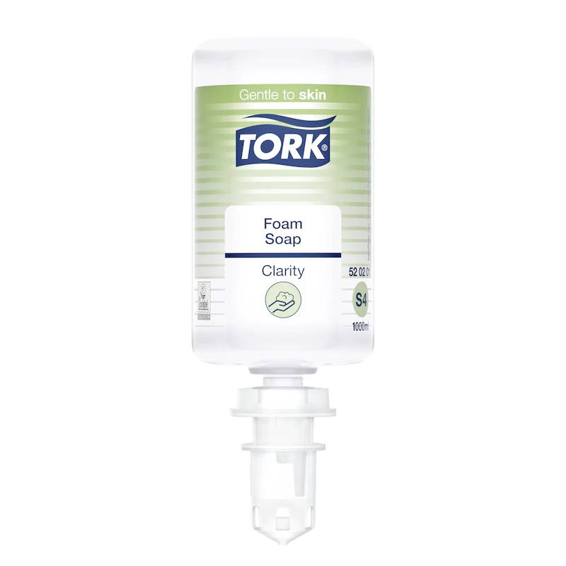 

Картридж с жидким мылом Tork S4 1 л артикул производителя 520201, Tork