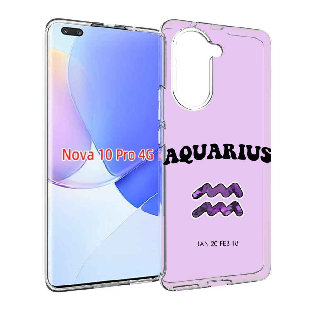 Чехол MyPads знак зодиака водолеи? 4 для Huawei Nova 10 Pro противоударный