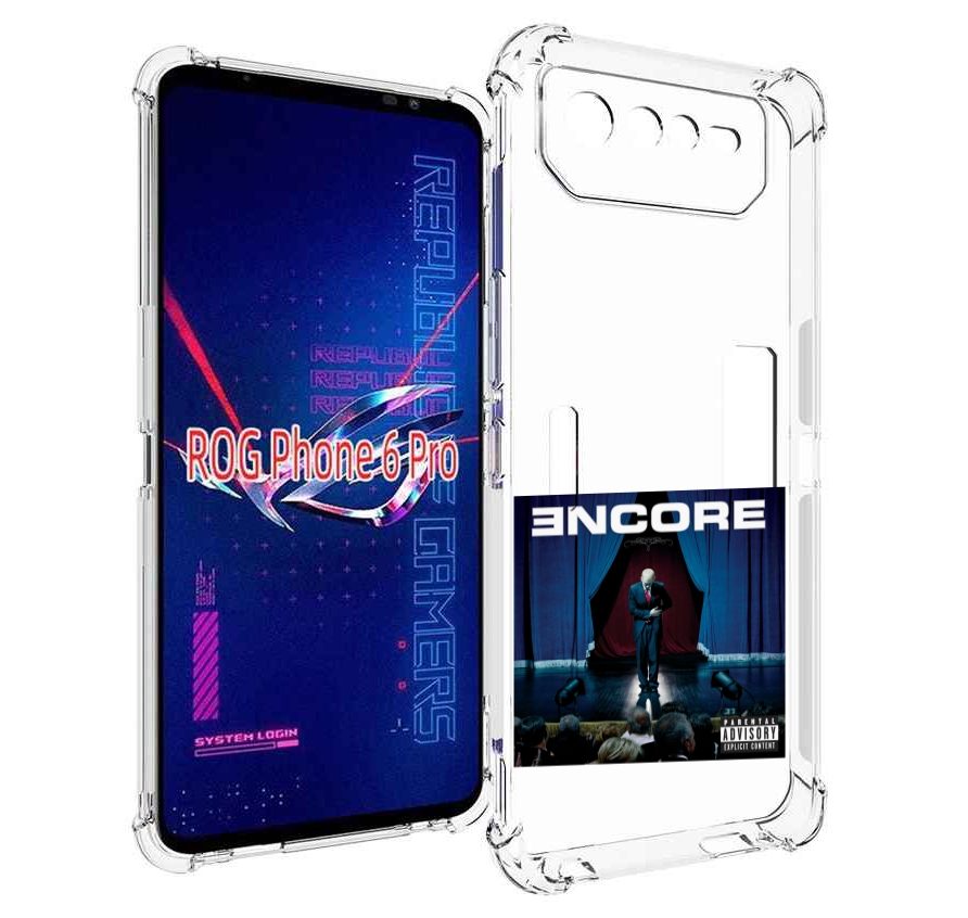 

Чехол MyPads ENCORE для Asus ROG Phone 6 Pro, Прозрачный, Tocco