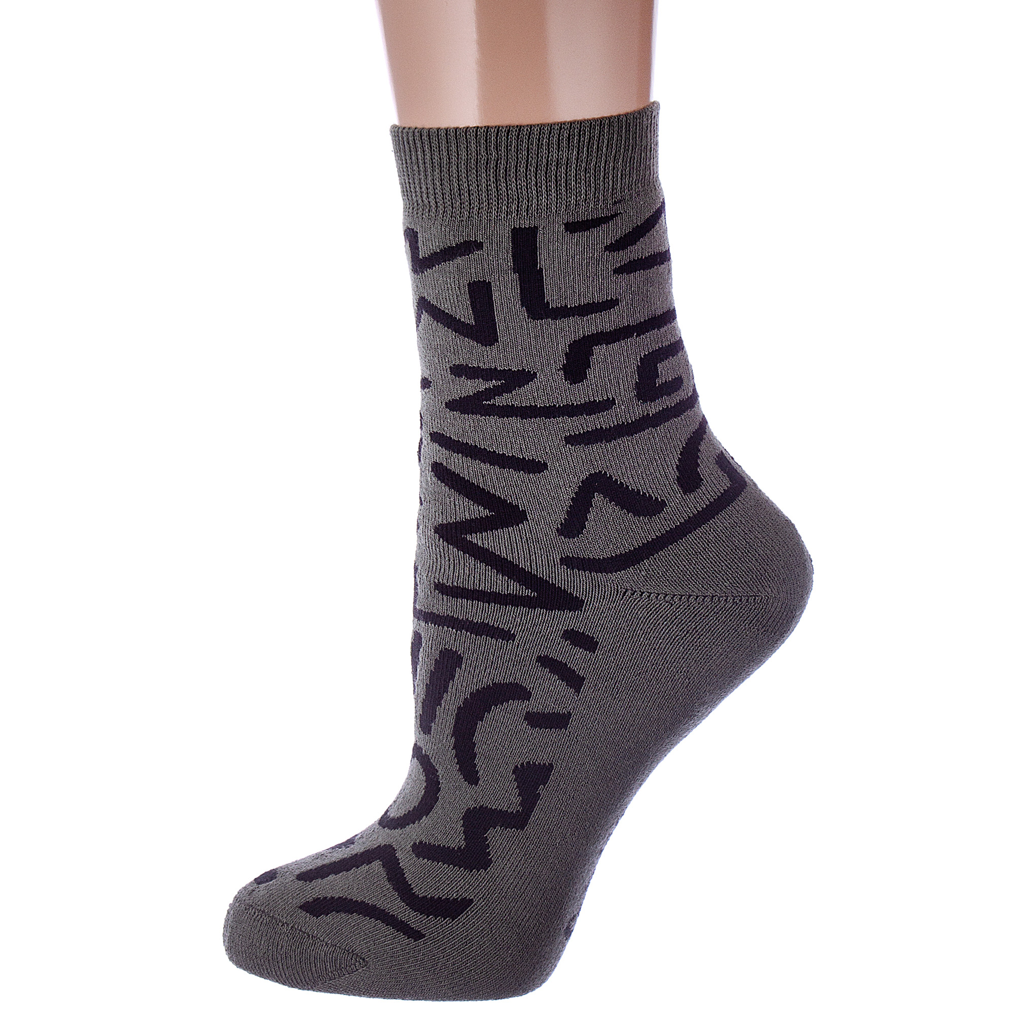 Носки детские NOSMAG 21С-13СП, рис. 594, хаки, 20