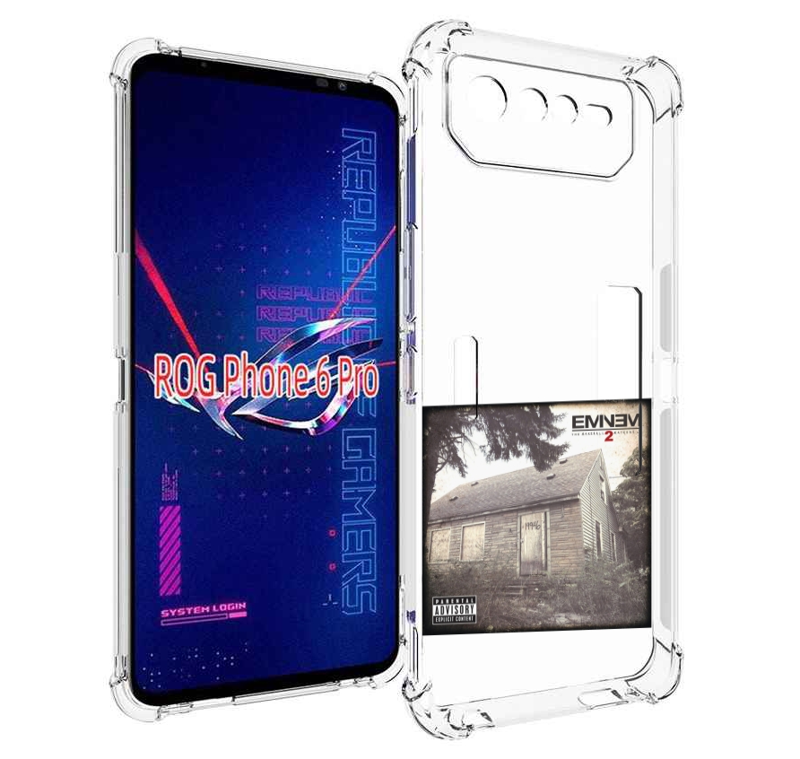

Чехол MyPads Eminem THE MARSHALL MATHERS LP 2 для Asus ROG Phone 6 Pro, Прозрачный, Tocco