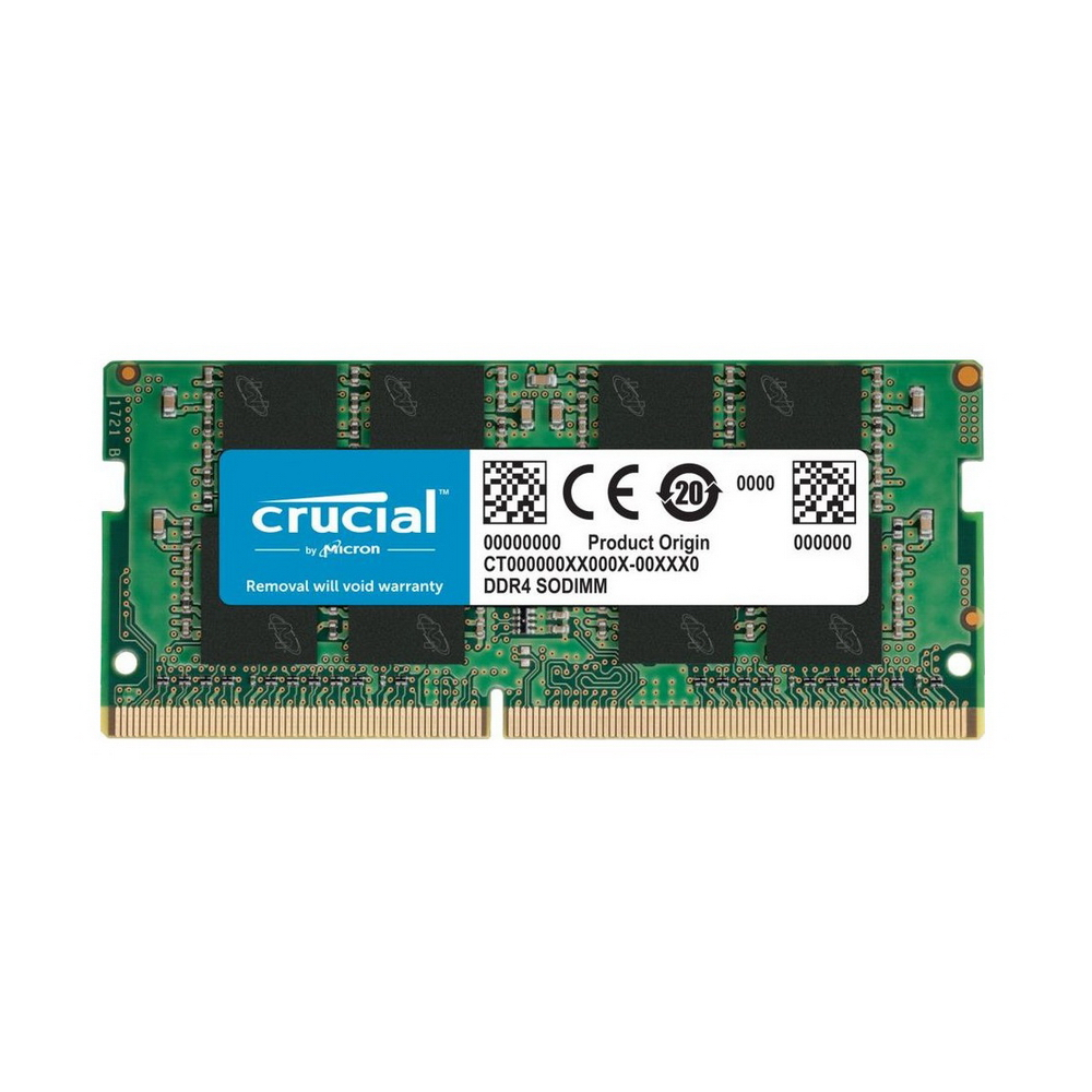 

Оперативная память Crucial 16Gb DDR4 3200MHz SO-DIMM (CT16G4SFS832A), CT16G4SFS832A