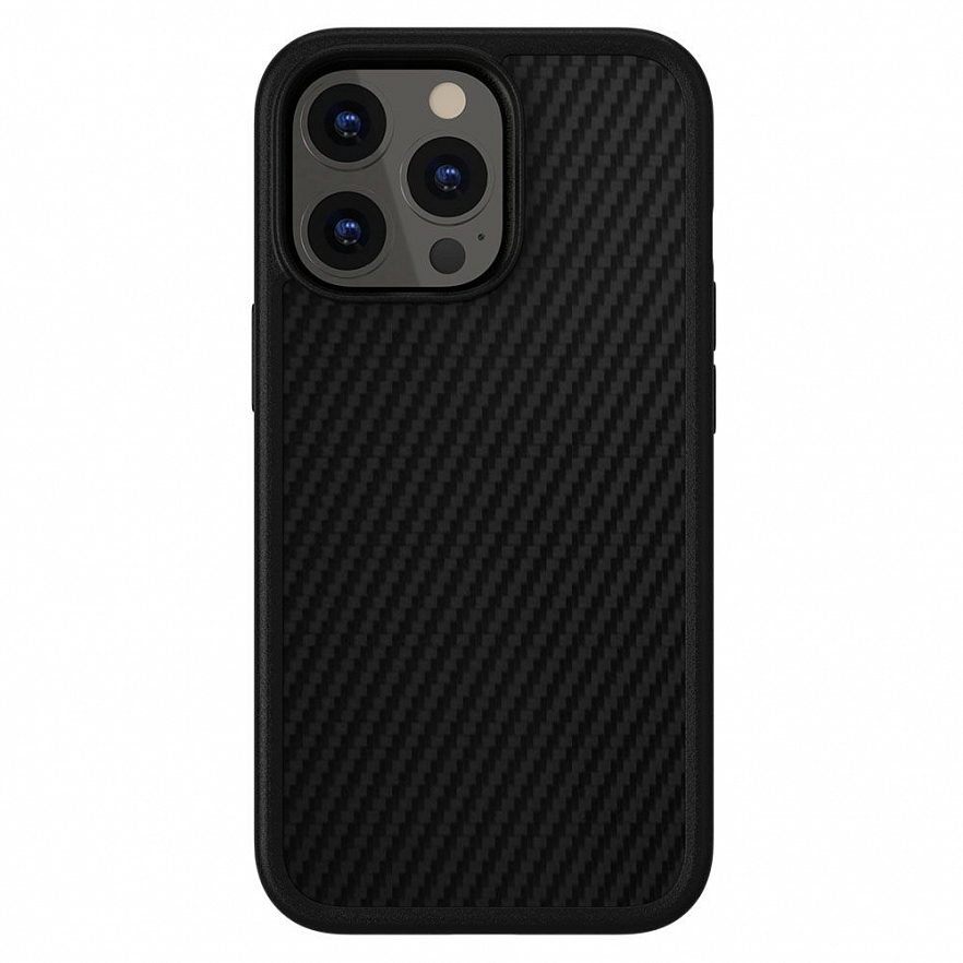 фото Чехол switcheasy aero+ ultra-light shockproof case для iphone 13 pro черный карбон
