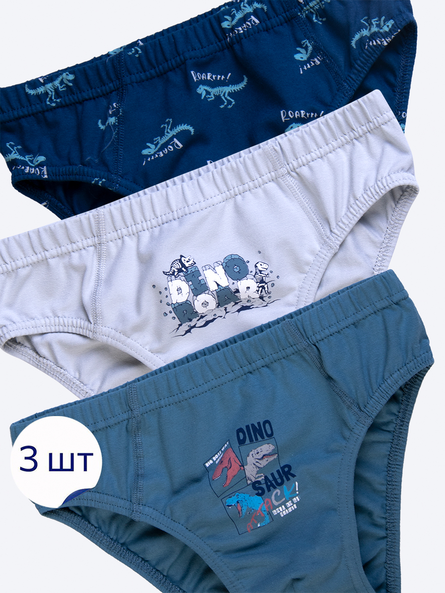 

Трусы детские Baykar BR3389, микс, 134, Синий;голубой, BR3389