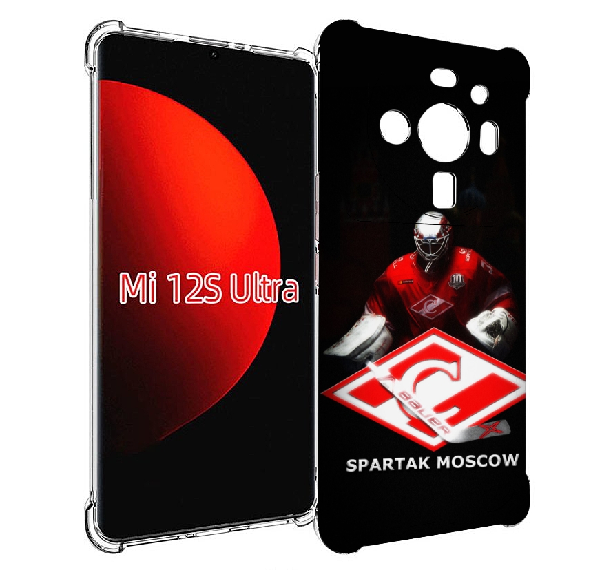 

Чехол MyPads спартак хоккеи мужской для Xiaomi 12S Ultra, Прозрачный, Tocco