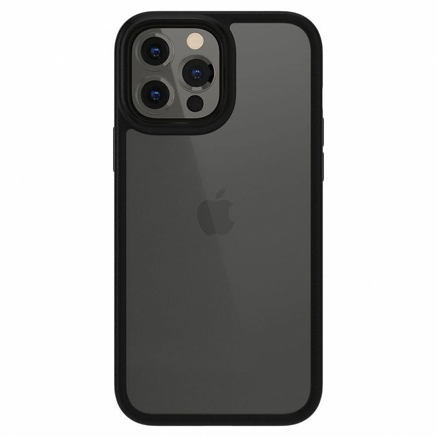 фото Чехол switcheasy aero+ ultra-light shockproof case для iphone 13 pro max прозрачный черный