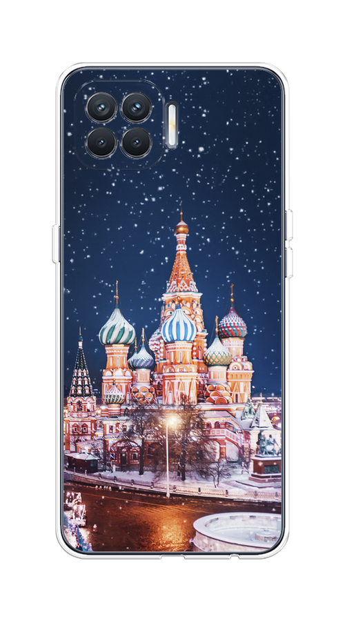 

Чехол на Oppo Reno 4 Lite/A93 "Москва 1", Коричневый;синий;белый, 254550-1