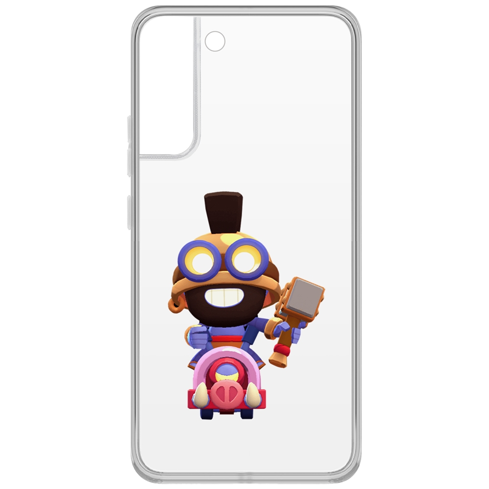 

Чехол-накладка Brawl Stars-Карл Всадник на кабане для Samsung Galaxy S22+