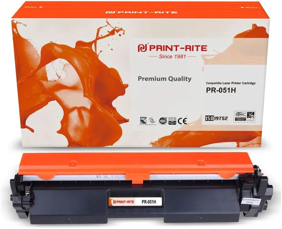 

Картридж для лазерного принтера Print-Rite TFC692BPU1J (PR-051H) черный, совместимый, TFC692BPU1J