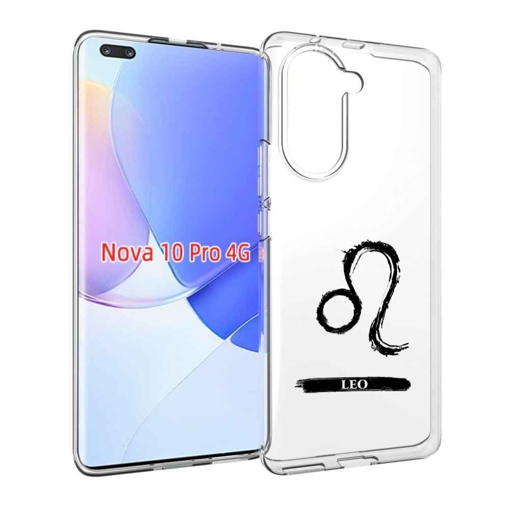 Чехол MyPads знак-зодиака-лев-7 для Huawei Nova 10 Pro противоударный