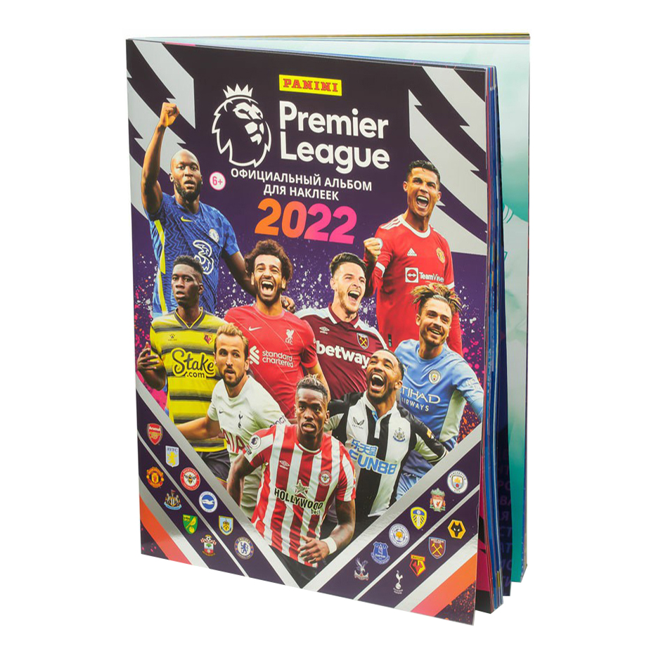 фото Альбом для наклеек panini premier league