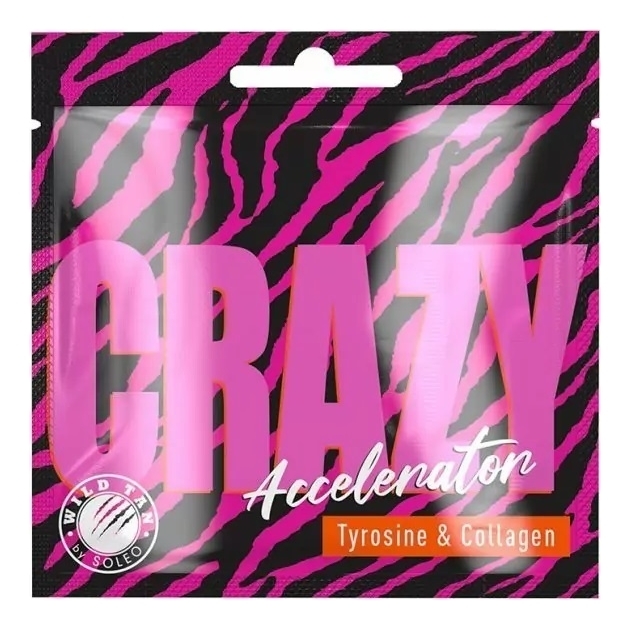 Бальзам с коллагеном для загара Soleo Crazy Accelerator Tyrosine & Collagen 15 мл бальзам для загара soleo wild accelerator tyrosine