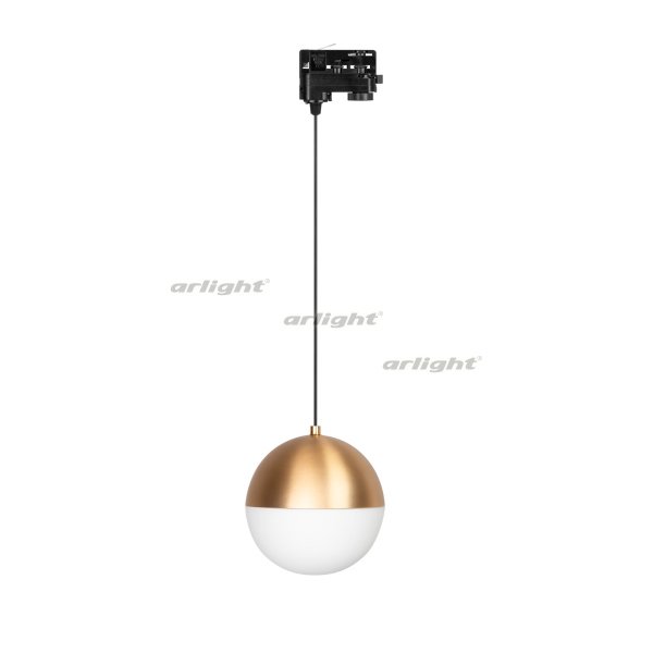 Arlight Светильник LGD-EMISFERO-TRACK-HANG-4TR-R150-11W Warm3000 (GD, 170 deg, 230V)