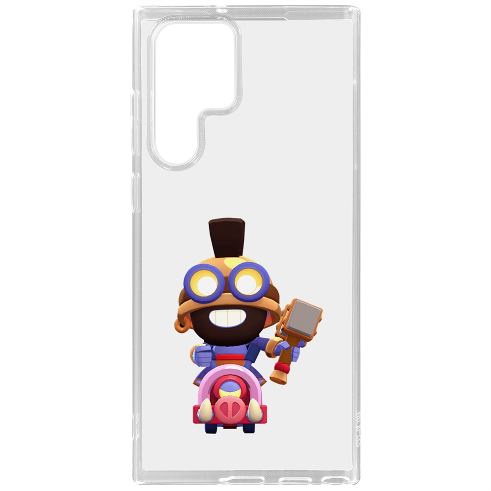 

Чехол-накладка Brawl Stars-Карл Всадник на кабане для Samsung Galaxy S22 Ultra
