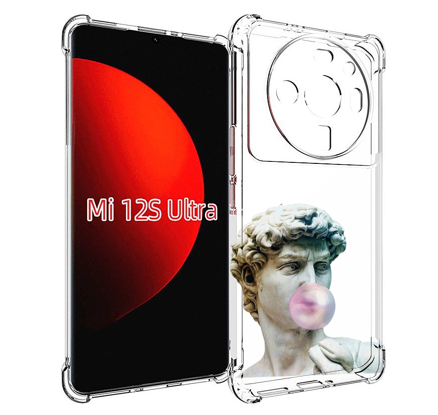 

Чехол MyPads статуя-с-жвачкой для Xiaomi 12S Ultra, Прозрачный, Tocco