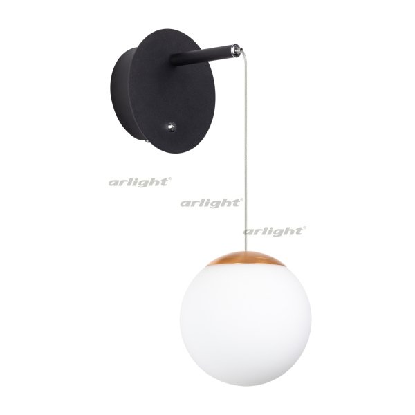 

Arlight Светильник SP-BEADS-WALL-HANG-R130-6W Warm3000 (BK-GD, 180 deg, 230V), Светильник SP-BEADS-WALL-HANG-R130-6W Warm3000 (BK-GD, 180 deg, 230V)