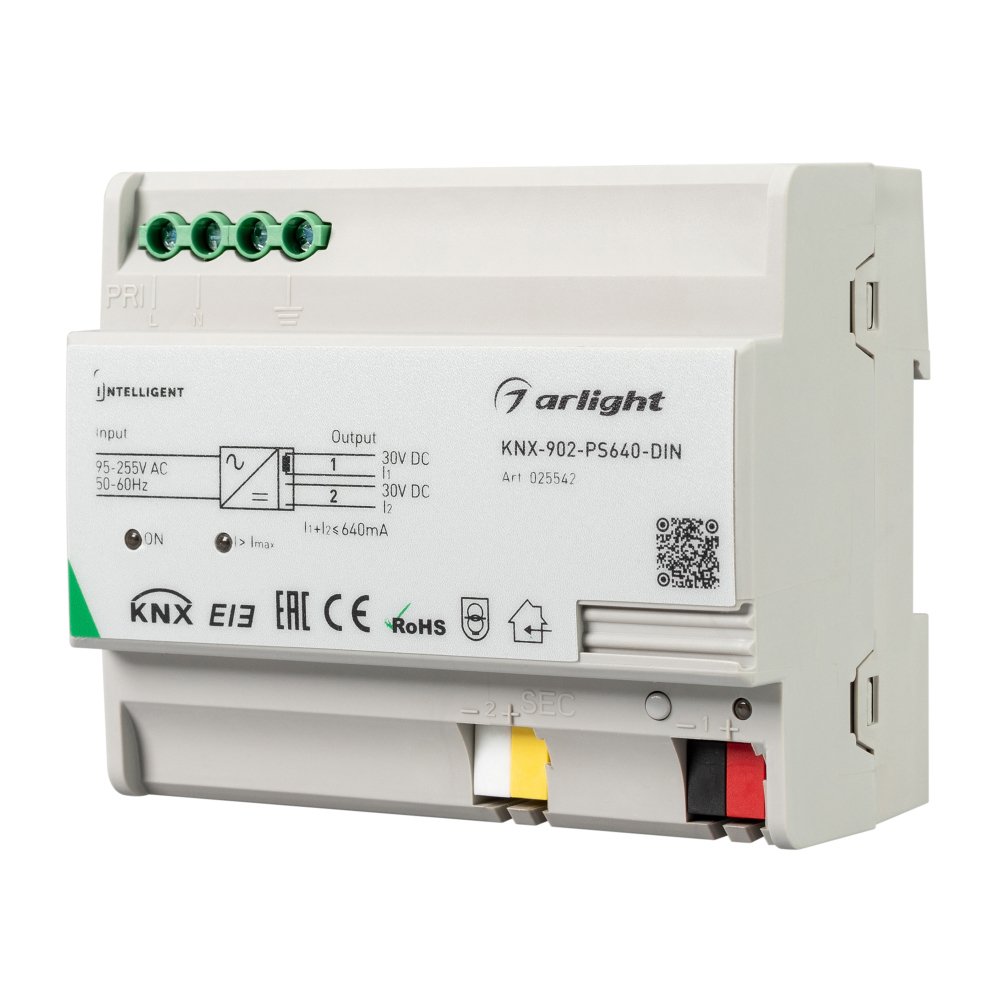 

Arlight INTELLIGENT ARLIGHT Блок питания шины KNX-902-PS640-DIN (230V, 640mA), INTELLIGENT ARLIGHT Блок питания шины KNX-902-PS640-DIN (230V, 640mA)