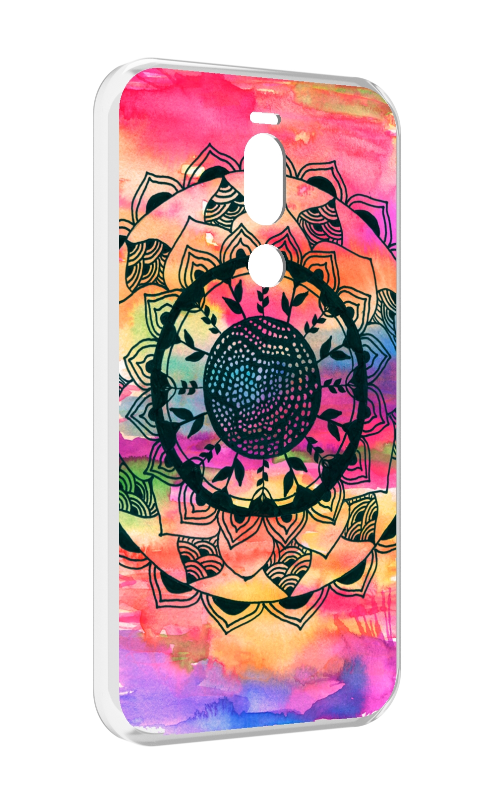 

Чехол Mypads Яркая Абстракция Круглый Цветок Для Meizu X8, Прозрачный, Tocco