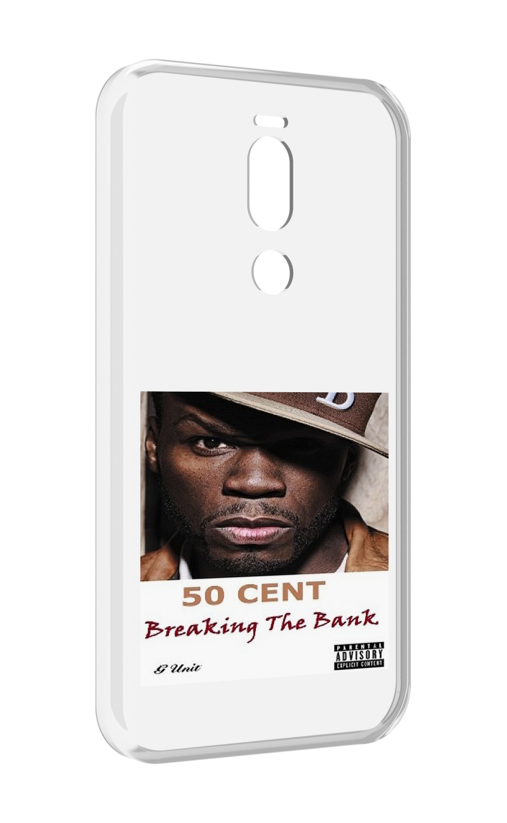 

Чехол Mypads 50 Cent - Breaking The Bank Для Meizu X8, Прозрачный, Tocco